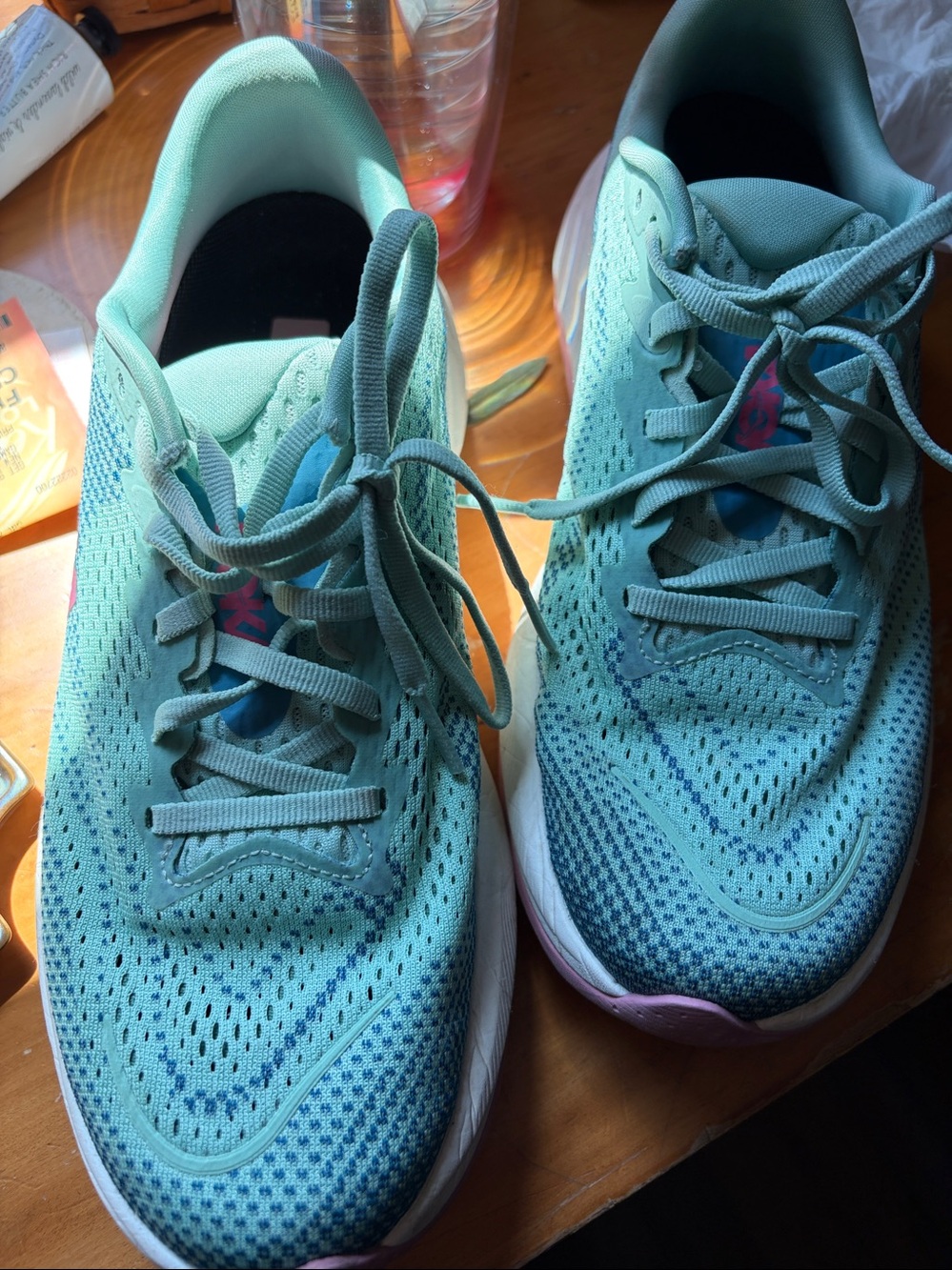 Hoka Rincon 4 Women's Mint Green Athletic Running Shoes